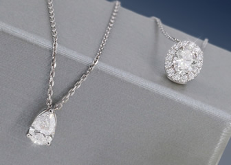 Pendentifs diamant de synthèse